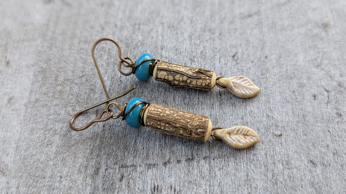 Sticks and Leaves Earrings