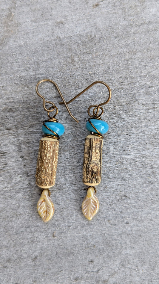 Sticks and Leaves Earrings