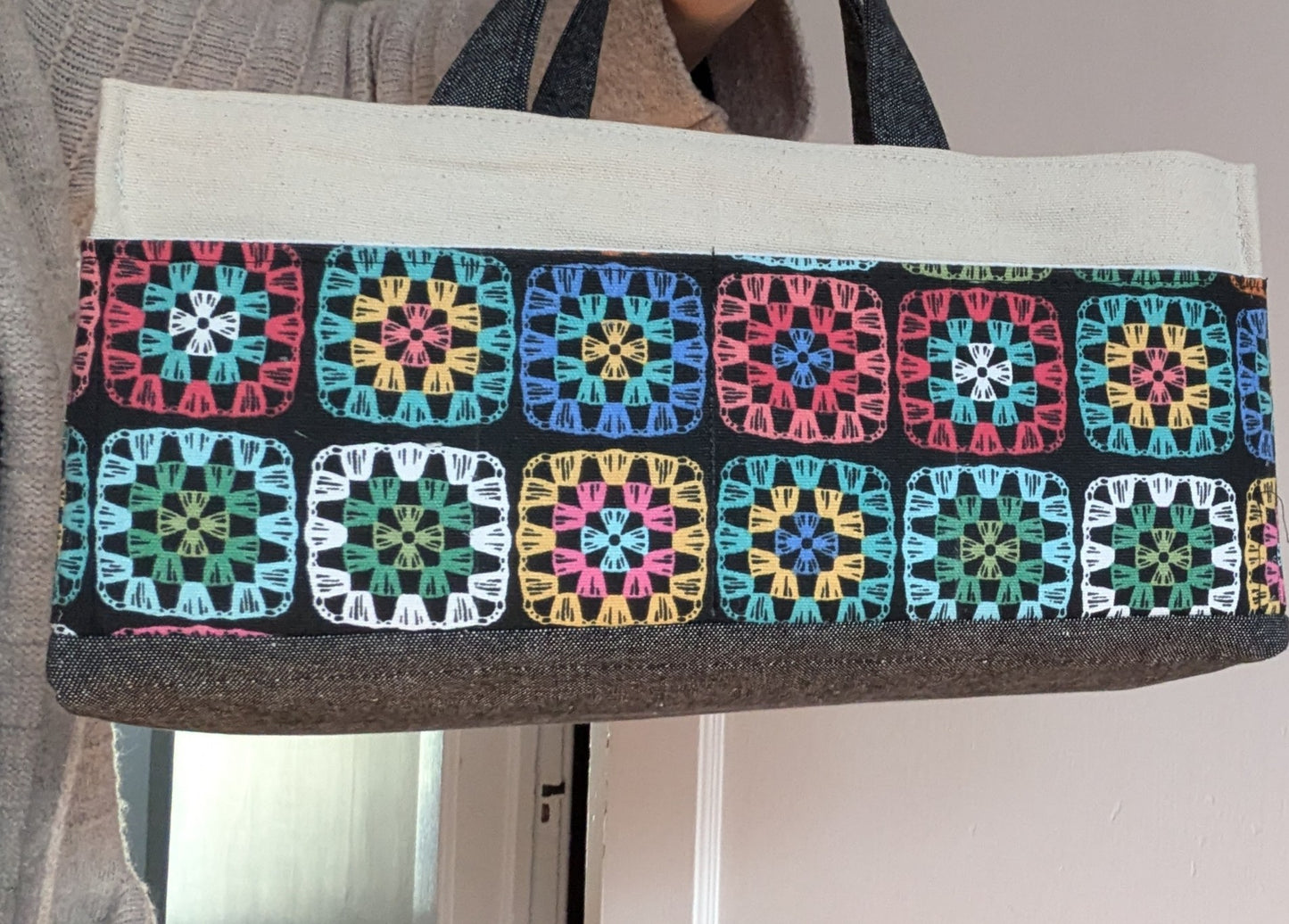 Granny Squares Tool Bag (LARGE)