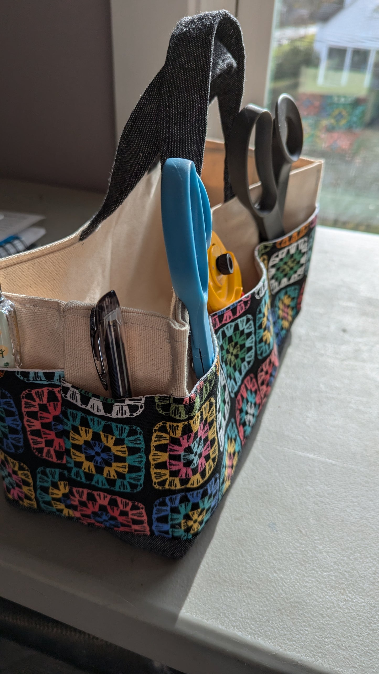 Granny Squares Tool Bag (LARGE)