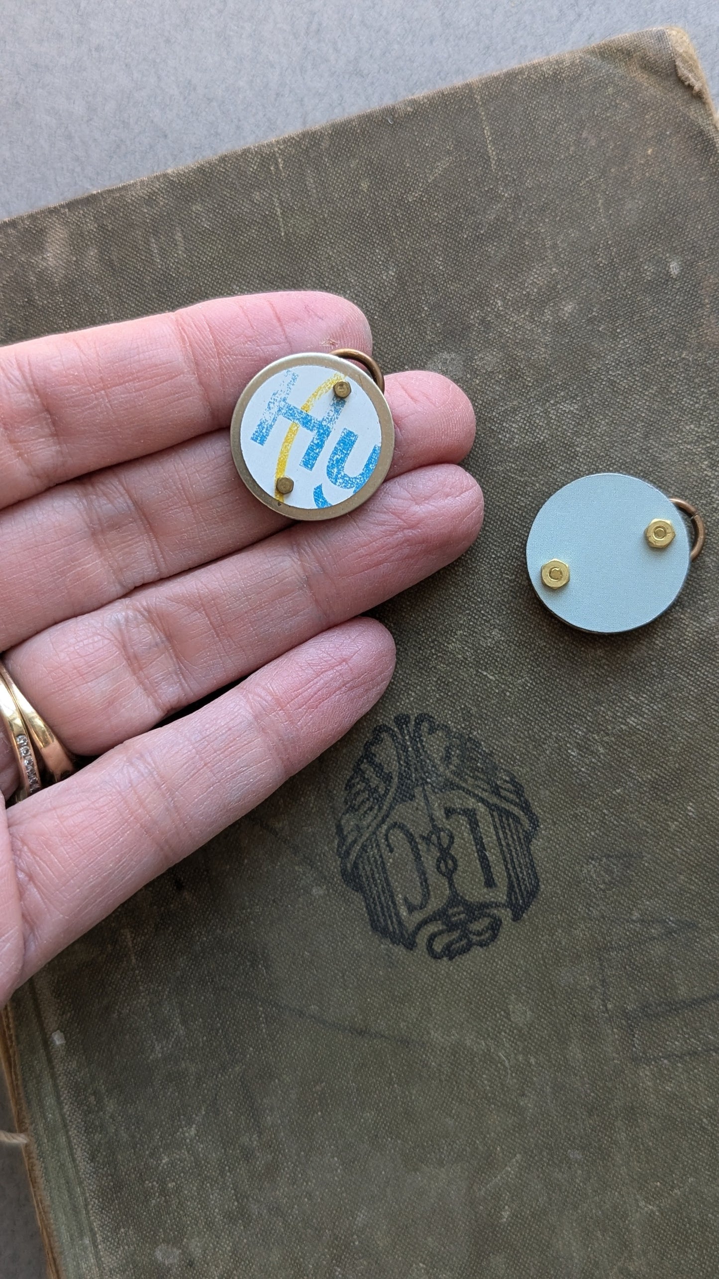 Riveted Tin Charms