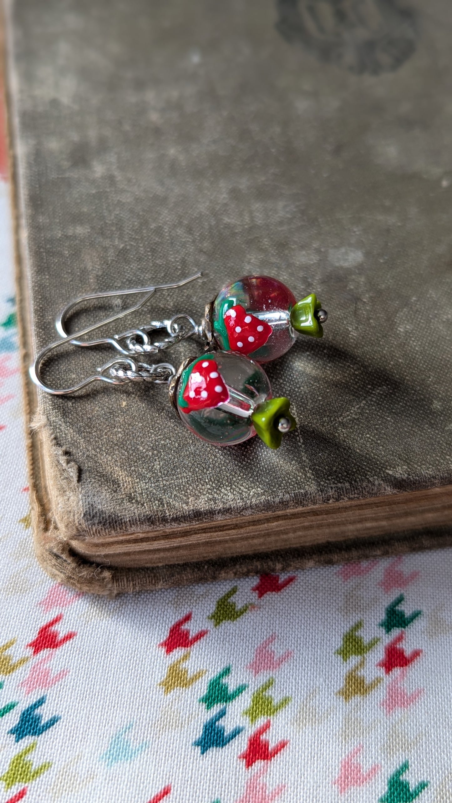 Strawberries Earrings