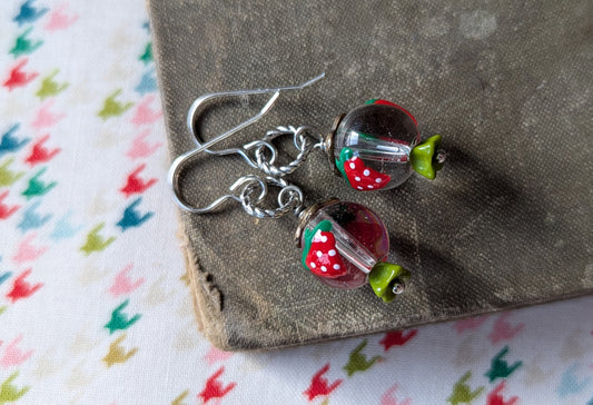 Strawberries Earrings