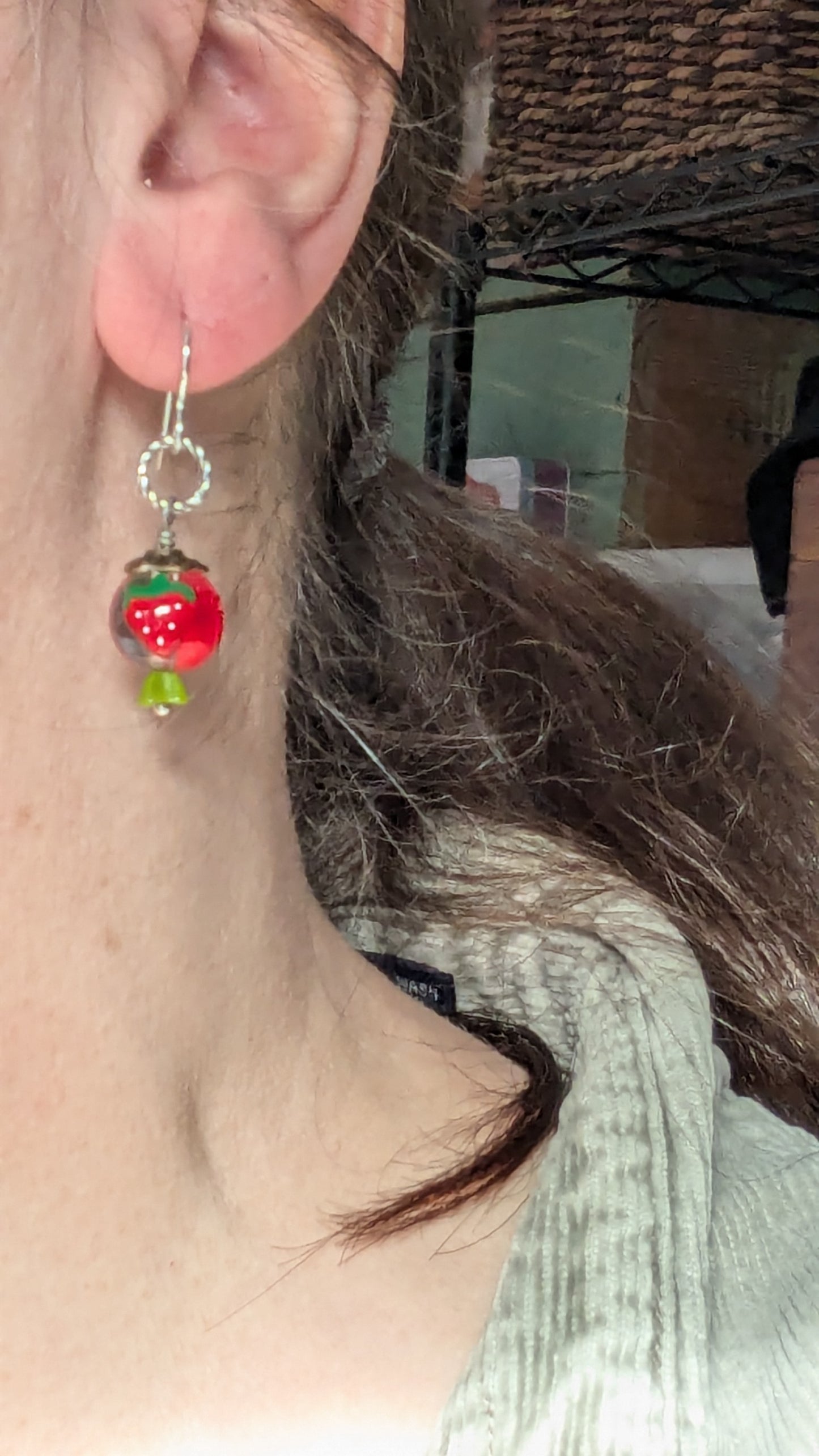 Strawberries Earrings